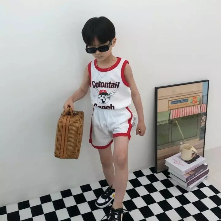 Zukini - Korean Children Fashion - #childofig - 5 Sleeveless Top Bottom Set - 6