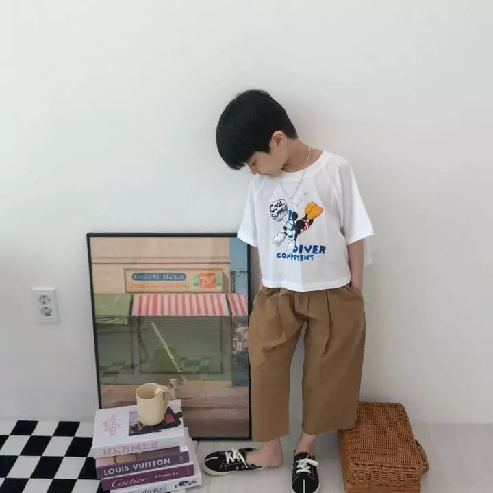 Zukini - Korean Children Fashion - #childofig - Diving Tee - 3