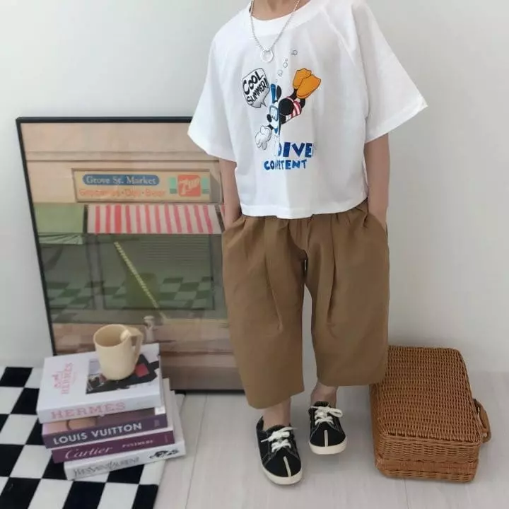 Zukini - Korean Children Fashion - #designkidswear - Diving Tee - 6