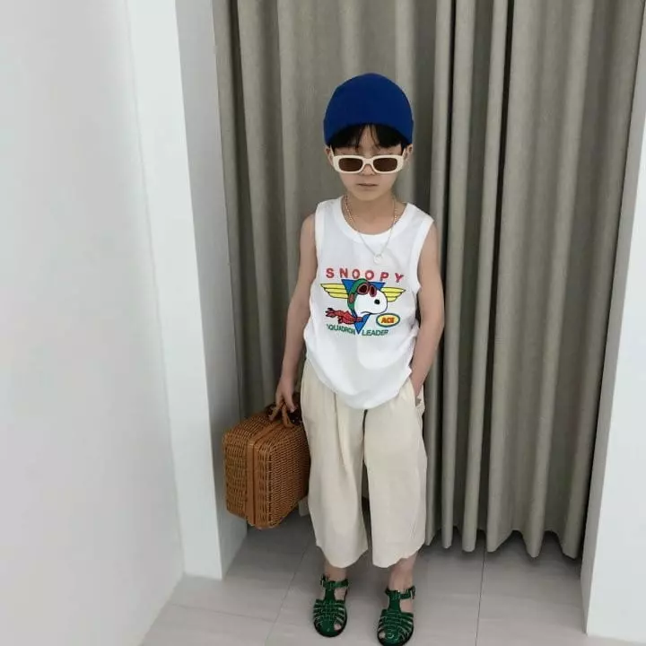 Zukini - Korean Children Fashion - #designkidswear - Airplane Sleeveless - 5