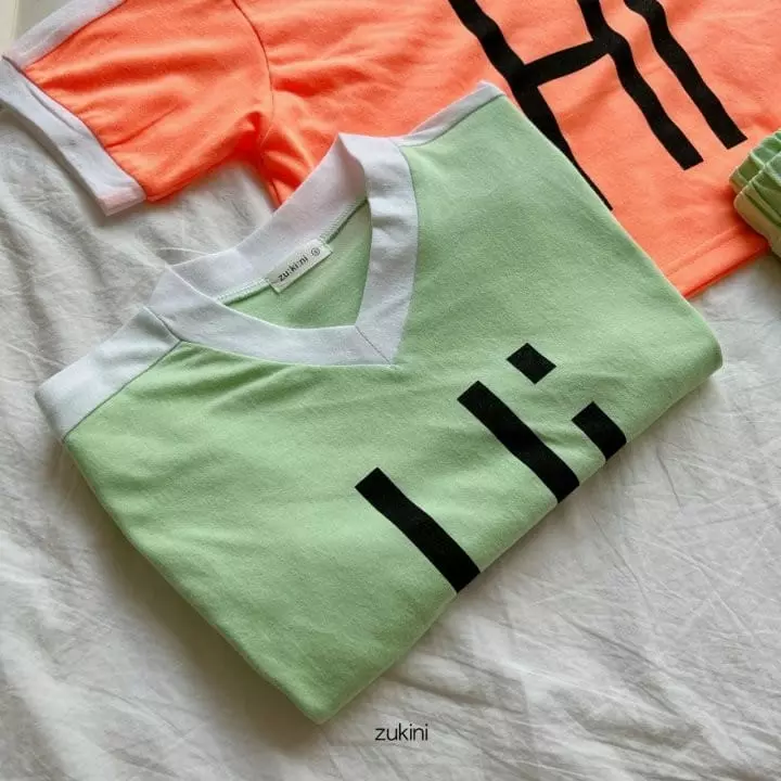 Zukini - Korean Children Fashion - #discoveringself - HI Top Bottom Set - 3