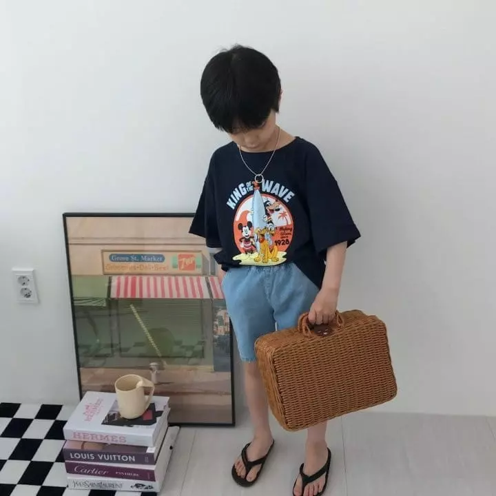 Zukini - Korean Children Fashion - #fashionkids - Wave Tee - 2