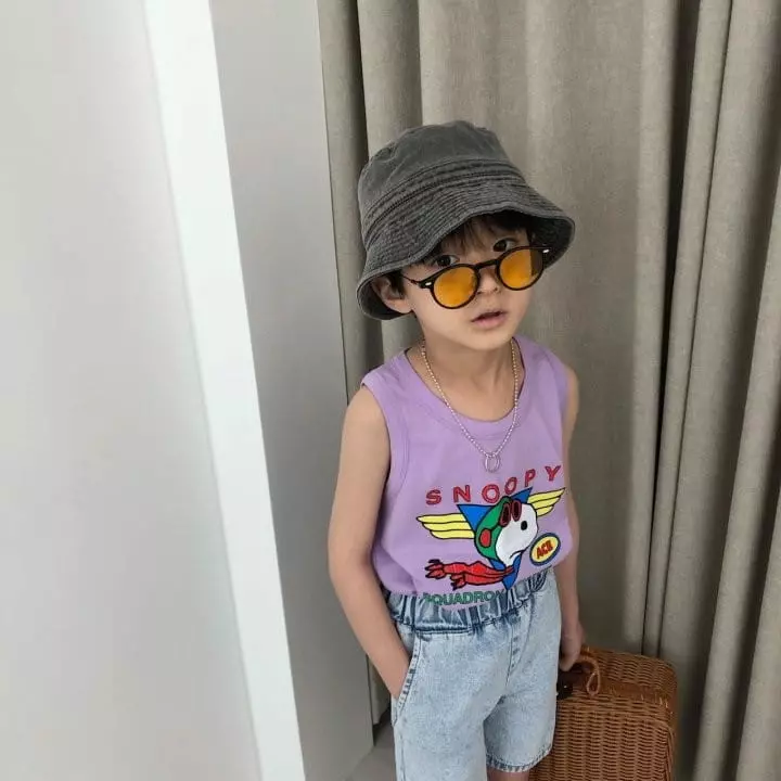 Zukini - Korean Children Fashion - #kidsshorts - Airplane Sleeveless - 8
