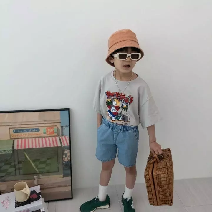 Zukini - Korean Children Fashion - #fashionkids - Donky Tee - 4