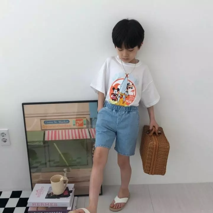 Zukini - Korean Children Fashion - #kidsshorts - Wave Tee - 3