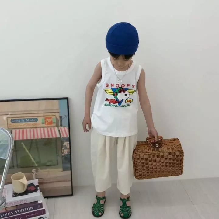 Zukini - Korean Children Fashion - #kidsstore - Airplane Sleeveless - 9