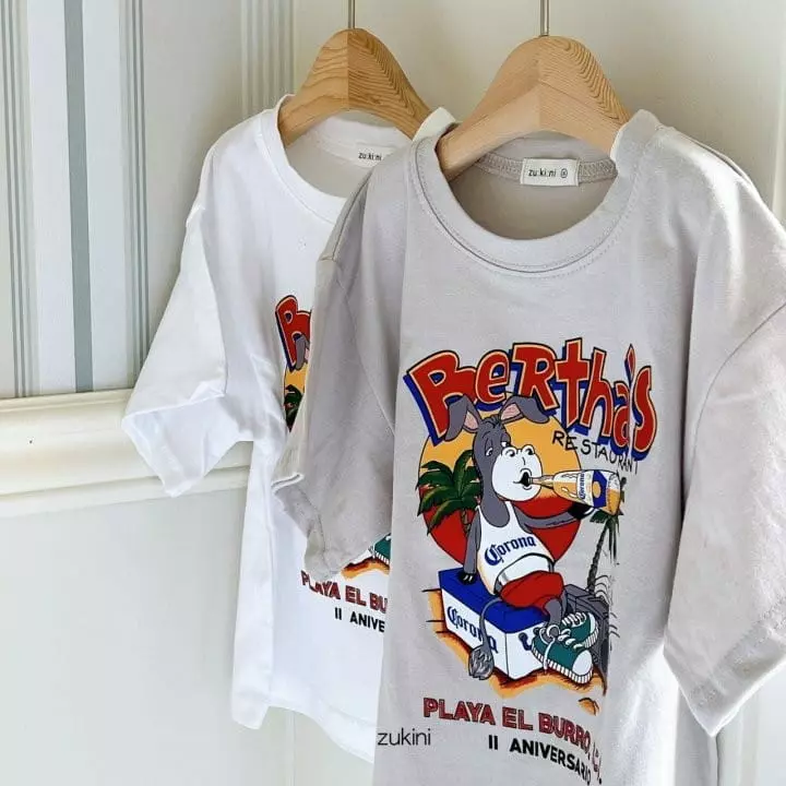 Zukini - Korean Children Fashion - #kidsstore - Donky Tee - 5