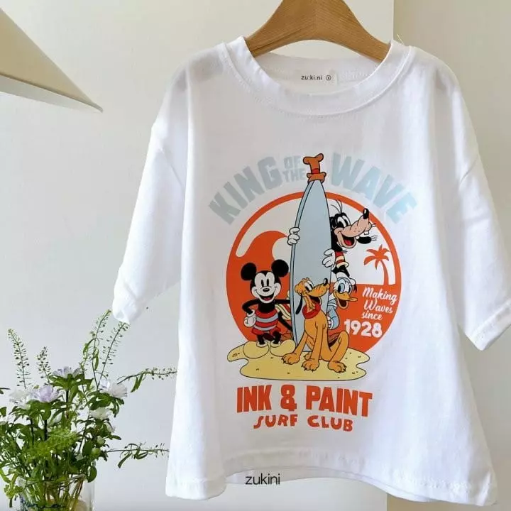 Zukini - Korean Children Fashion - #kidzfashiontrend - Wave Tee - 5
