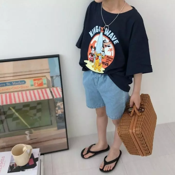 Zukini - Korean Children Fashion - #littlefashionista - Wave Tee - 7