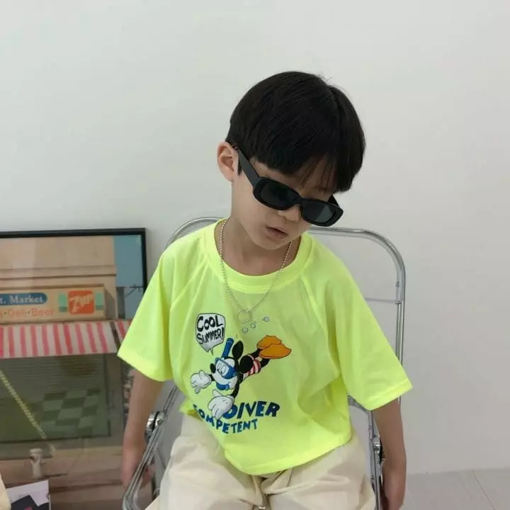 Zukini - Korean Children Fashion - #prettylittlegirls - Diving Tee - 2