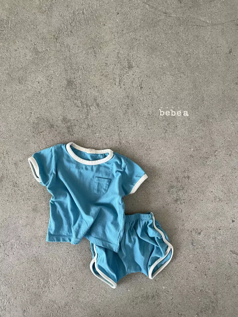 a-Market - Korean Baby Fashion - #babyboutique - Vintage Pocket Top Bottom Set - 5