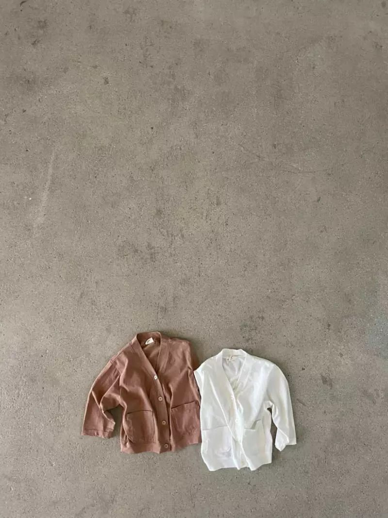 a-Market - Korean Baby Fashion - #babyboutiqueclothing - Natural Cardigan - 11