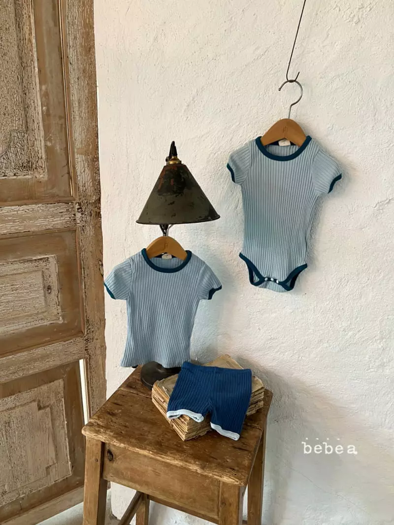 a-Market - Korean Baby Fashion - #babyfashion - Retro Rib Color Top Bottom Set - 10