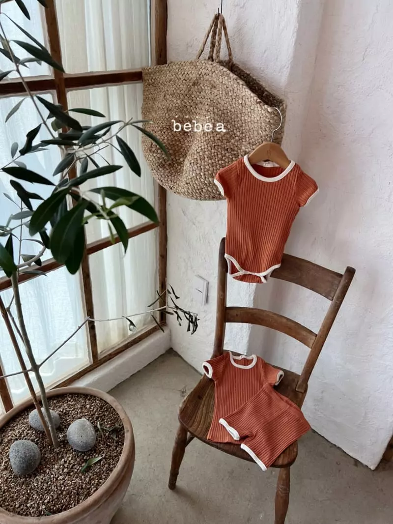 a-Market - Korean Baby Fashion - #babyfashion - Retro Rib Color Bodysuit - 9