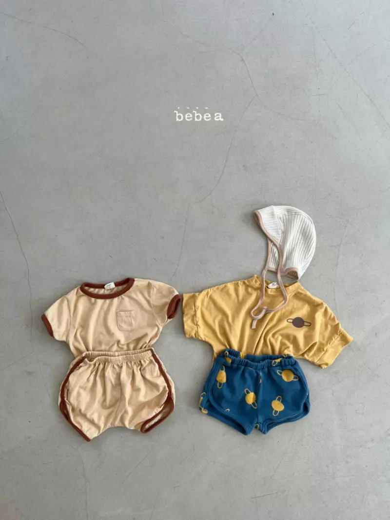 a-Market - Korean Baby Fashion - #babyfashion - Vintage Pocket Top Bottom Set - 8