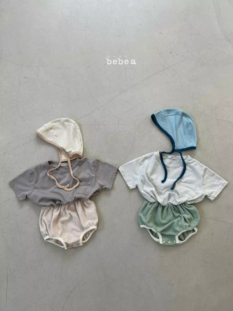 a-Market - Korean Baby Fashion - #babygirlfashion - Rib Terry Bodysuit - 5
