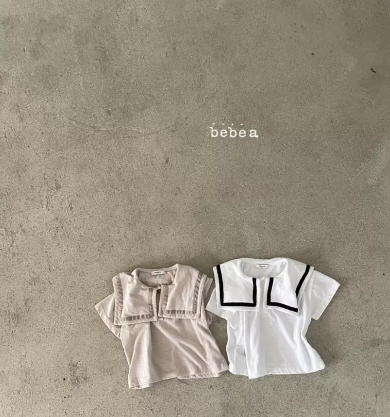 a-Market - Korean Baby Fashion - #babygirlfashion - Sailor Collar Tee - 2