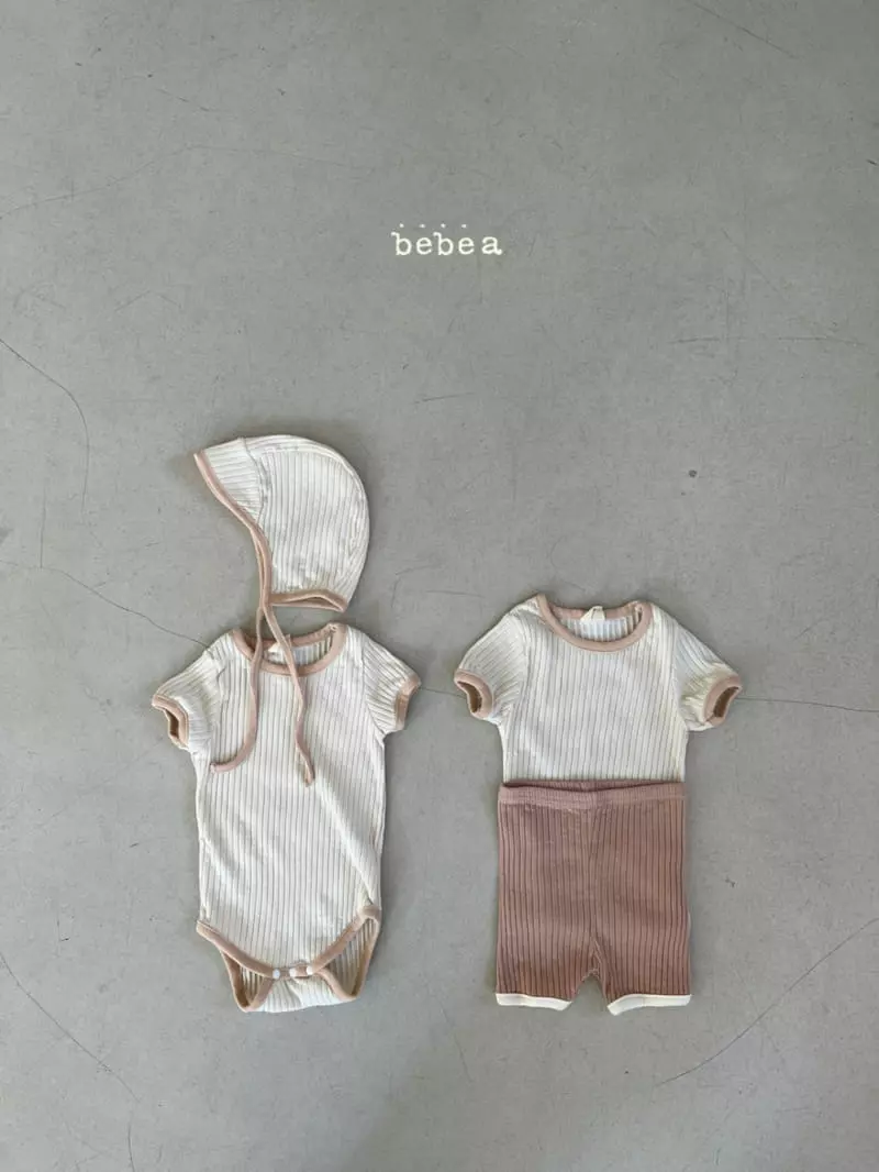 a-Market - Korean Baby Fashion - #babyoutfit - Retro Rib Color Bodysuit