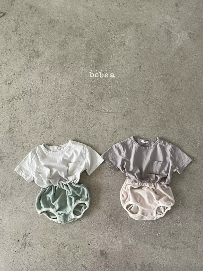 a-Market - Korean Baby Fashion - #babyoutfit - Rib Terry Bodysuit - 9