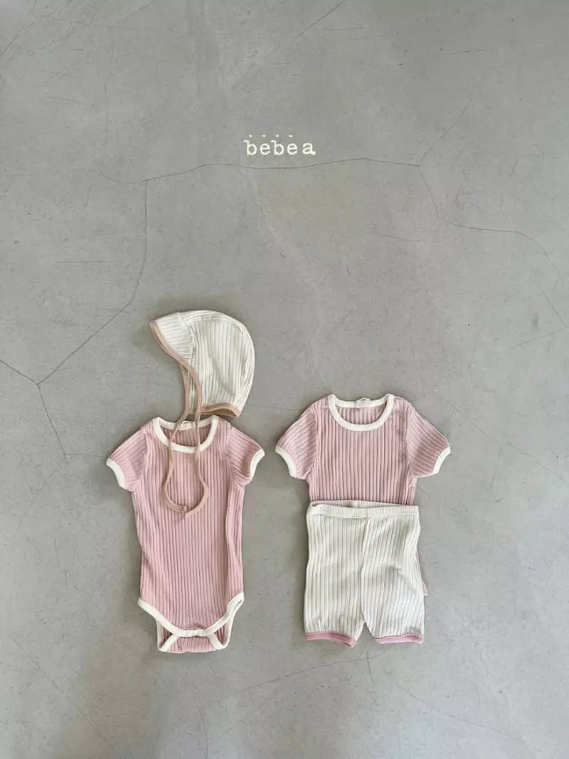 a-Market - Korean Baby Fashion - #babywear - Retro Rib Color Bodysuit - 2