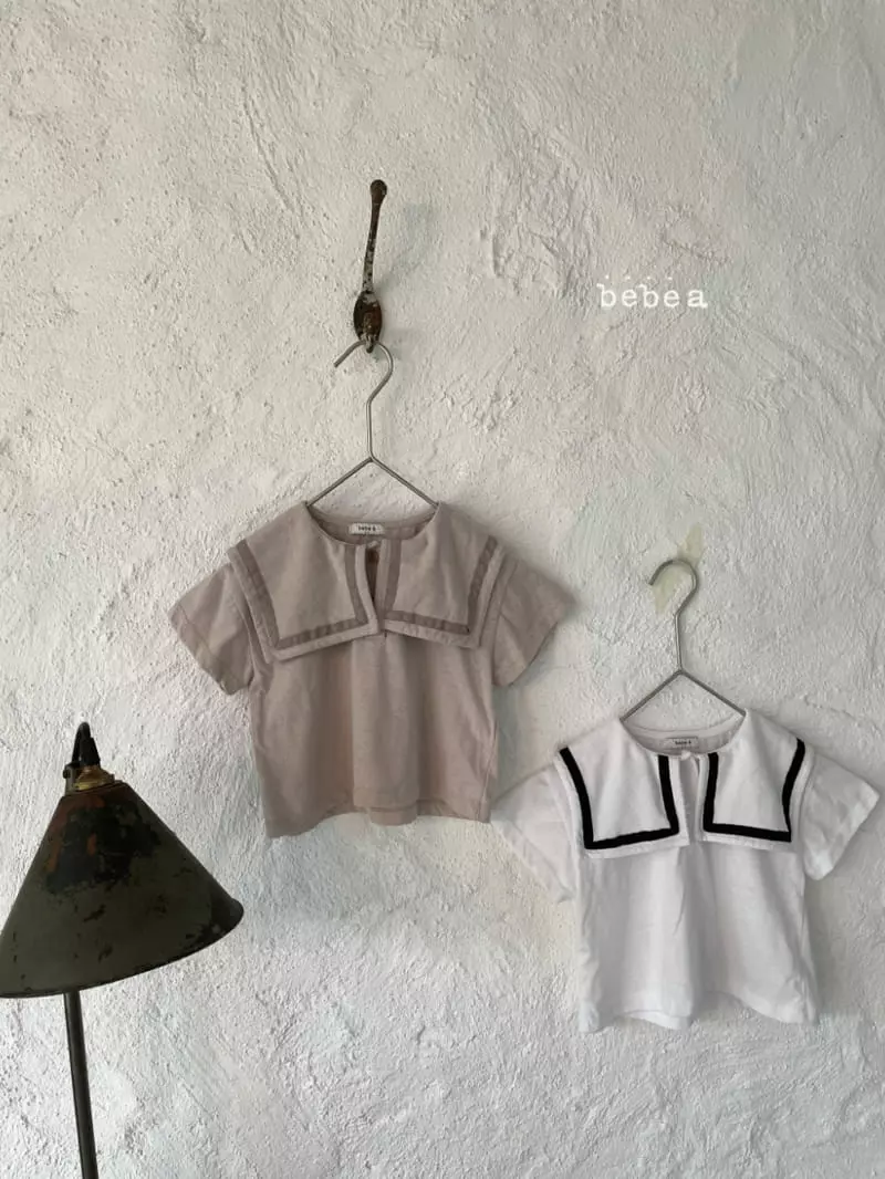 a-Market - Korean Baby Fashion - #babywear - Sailor Collar Tee - 8