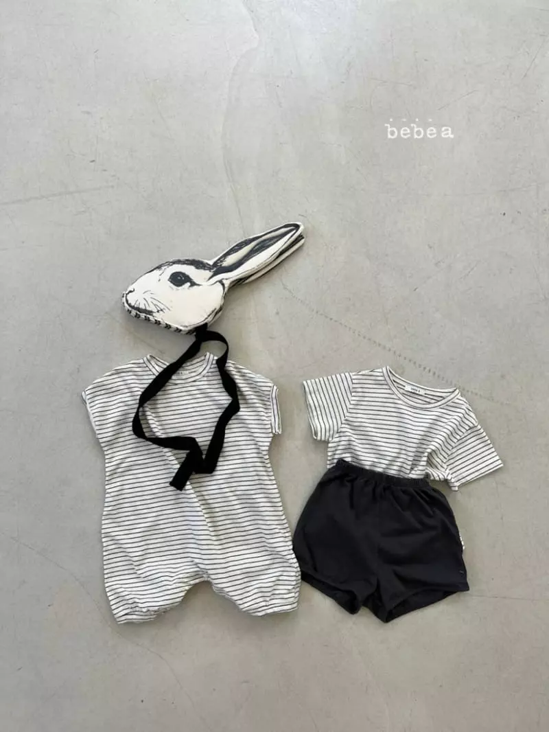 a-Market - Korean Baby Fashion - #babywear - Stripes Bodysuit - 5