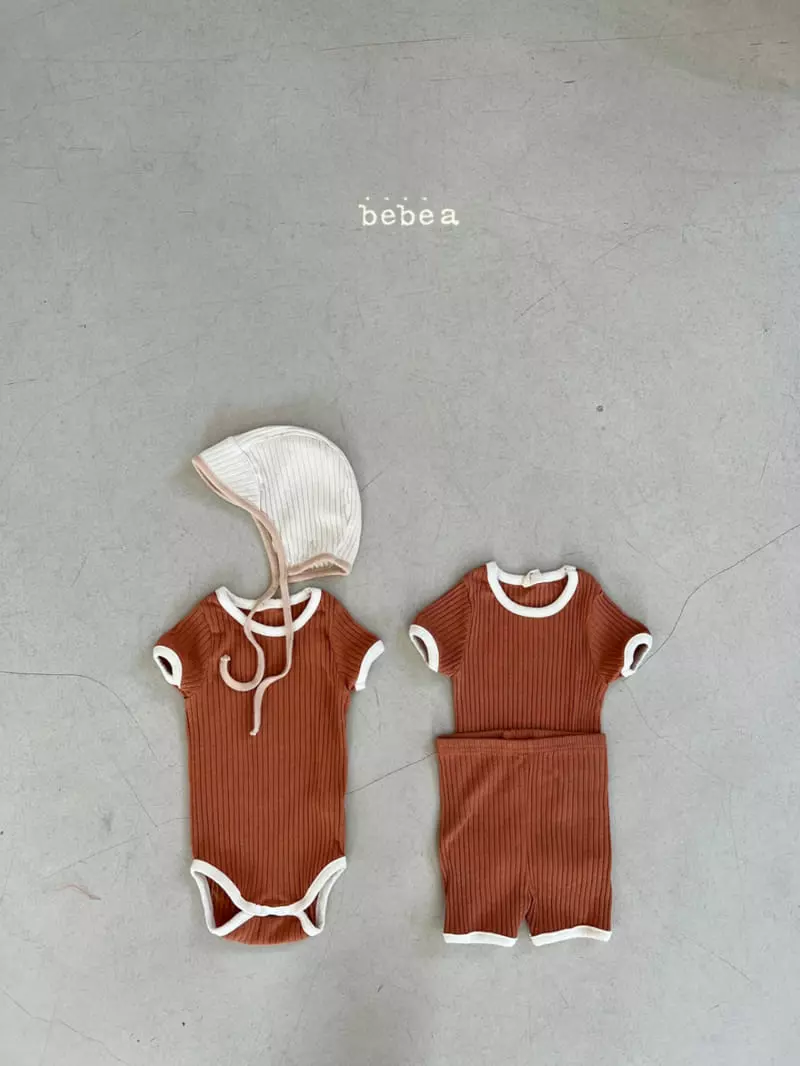 a-Market - Korean Baby Fashion - #onlinebabyboutique - Retro Rib Color Bodysuit - 4