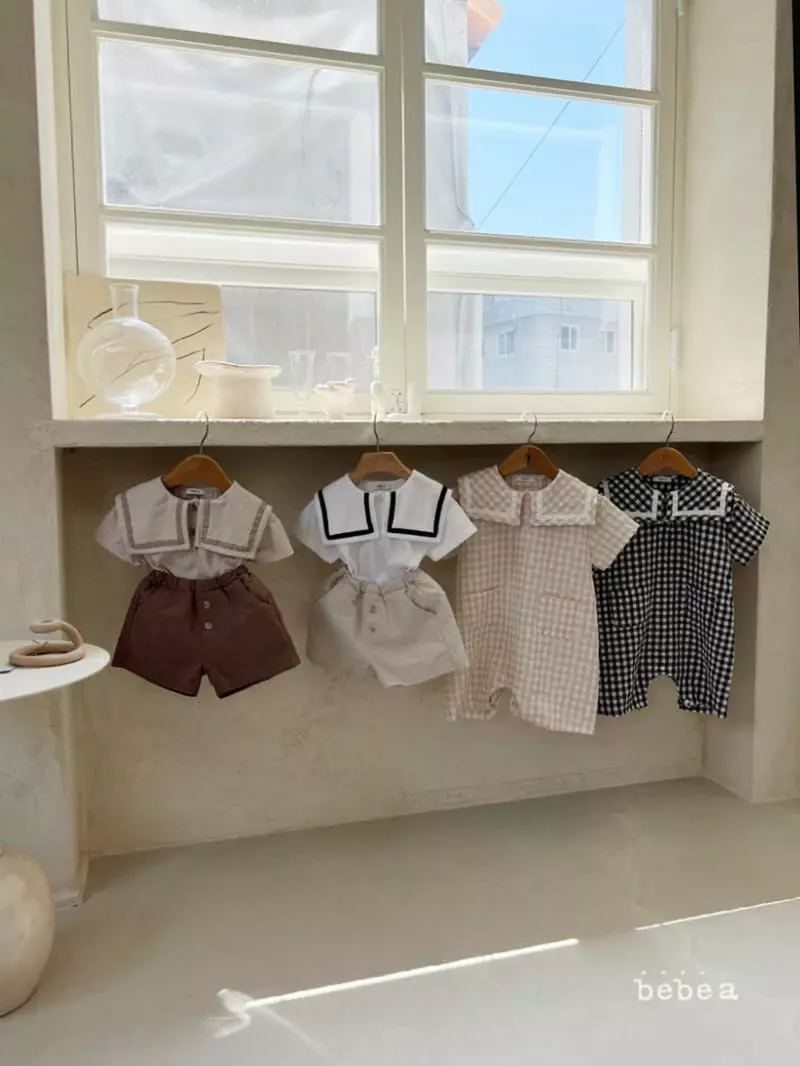 a-Market - Korean Baby Fashion - #onlinebabyshop - Sailor Collar Tee - 10