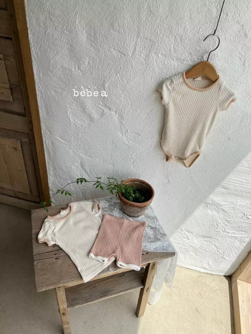 a-Market - Korean Baby Fashion - #smilingbaby - Retro Rib Color Top Bottom Set - 6