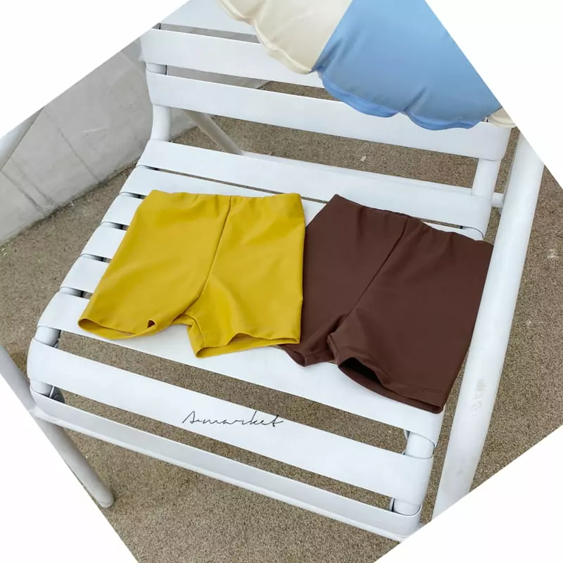 a-Market - Korean Children Fashion - #Kfashion4kids - Half Leggings