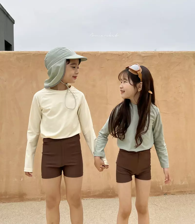 a-Market - Korean Children Fashion - #childofig - Color Rashgaurd - 10