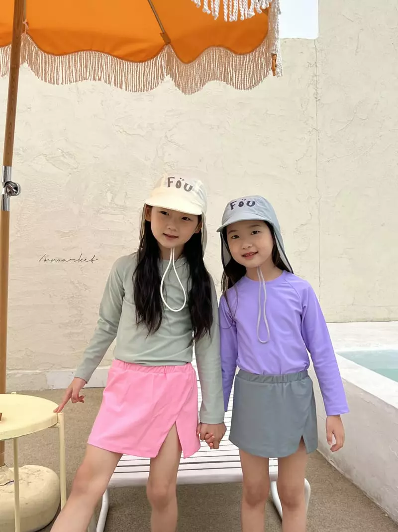 a-Market - Korean Children Fashion - #childofig - Slit Skrit - 6