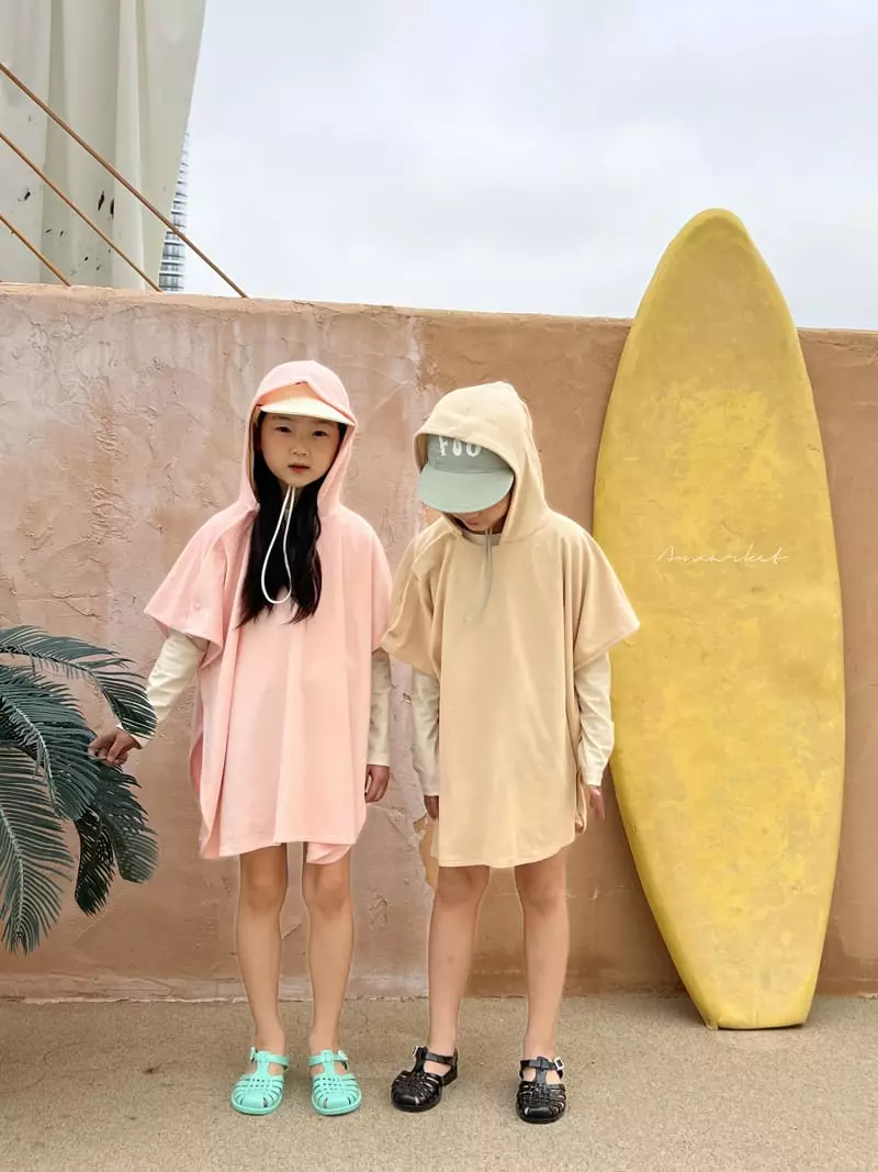 a-Market - Korean Children Fashion - #fashionkids - Hood Terry Cape - 9