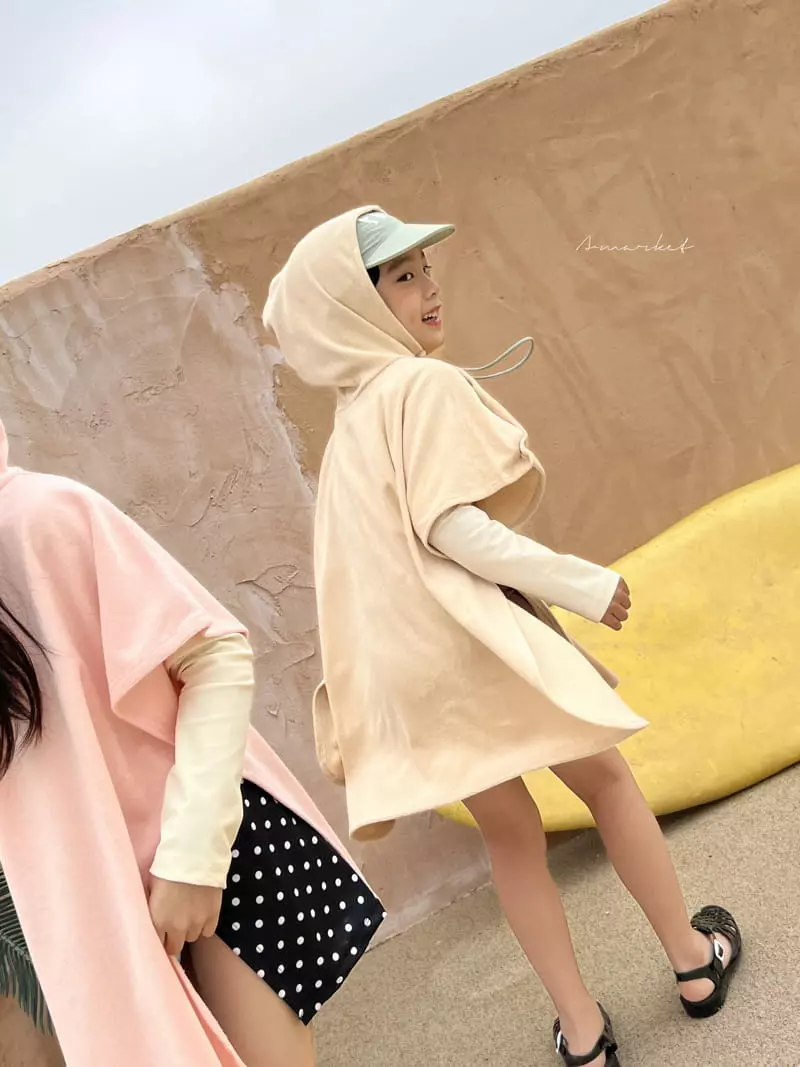 a-Market - Korean Children Fashion - #kidzfashiontrend - Hood Terry Cape - 12