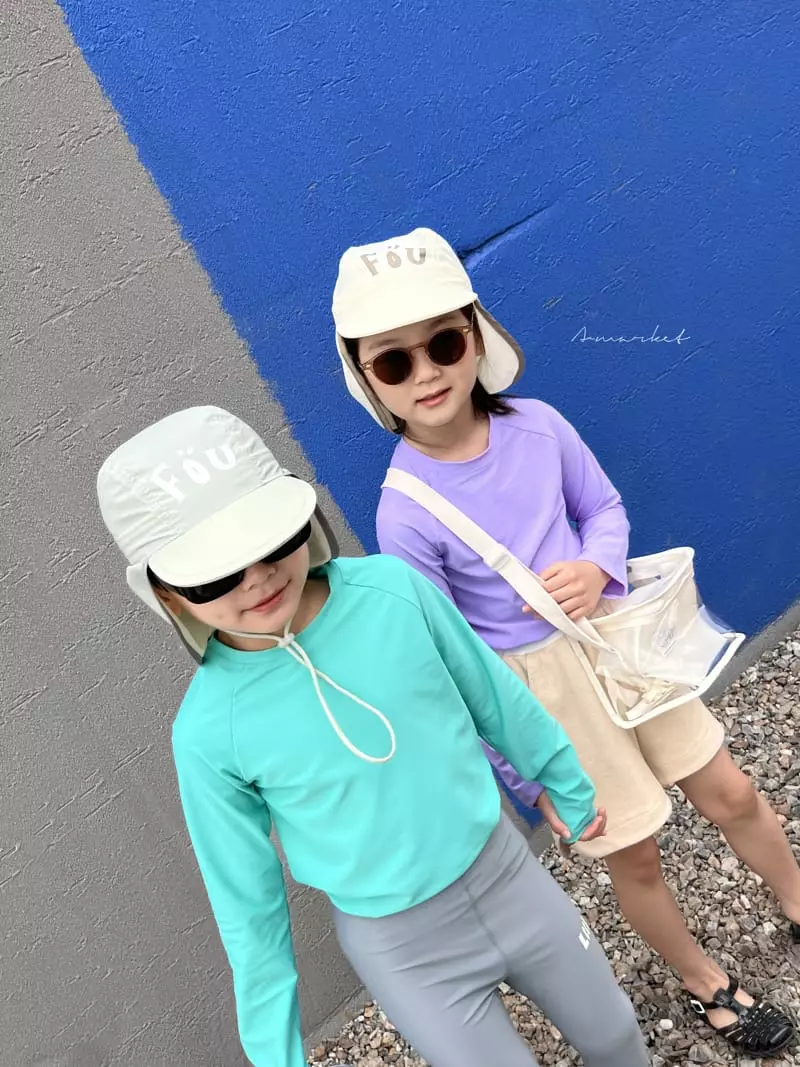 a-Market - Korean Children Fashion - #littlefashionista - For You Sun Cap - 12