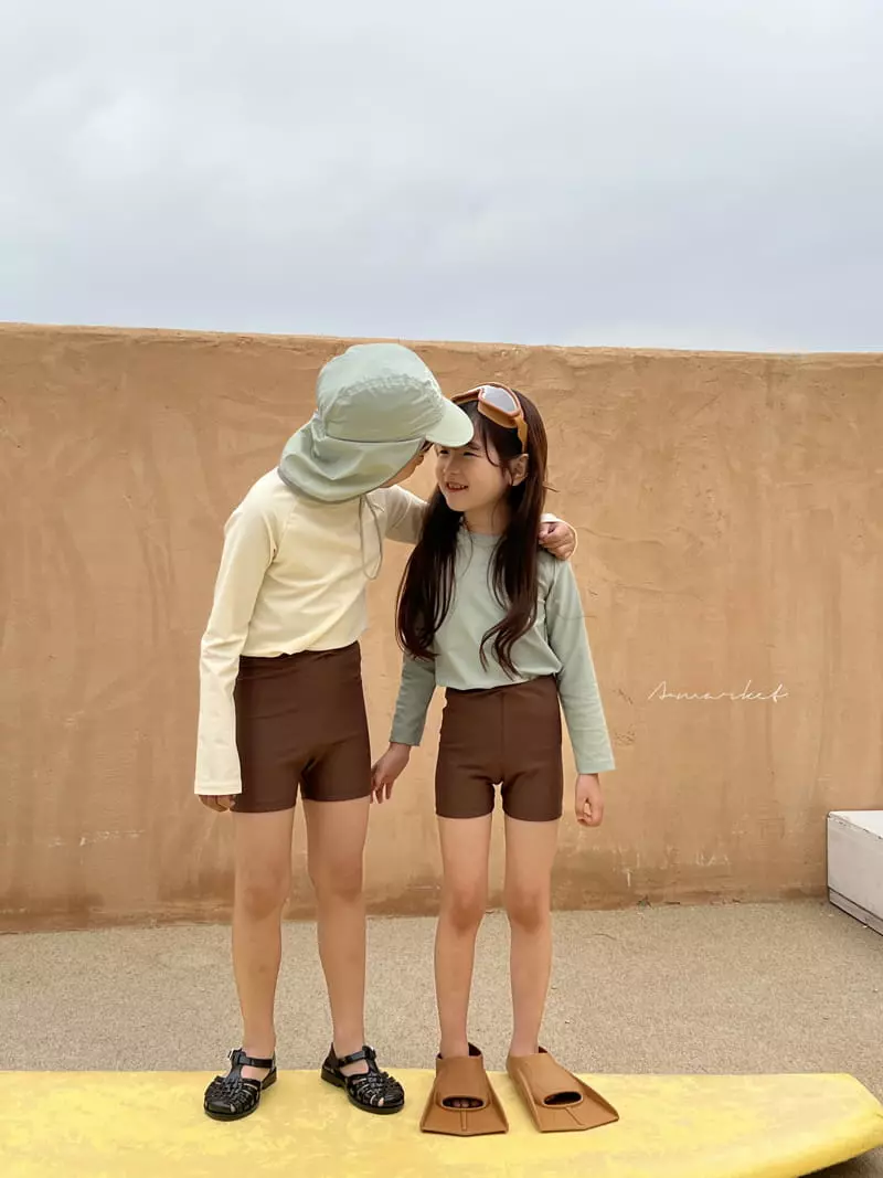a-Market - Korean Children Fashion - #magicofchildhood - Half Leggings - 3