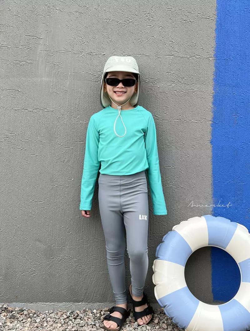 a-Market - Korean Children Fashion - #minifashionista - Color Rashgaurd - 5