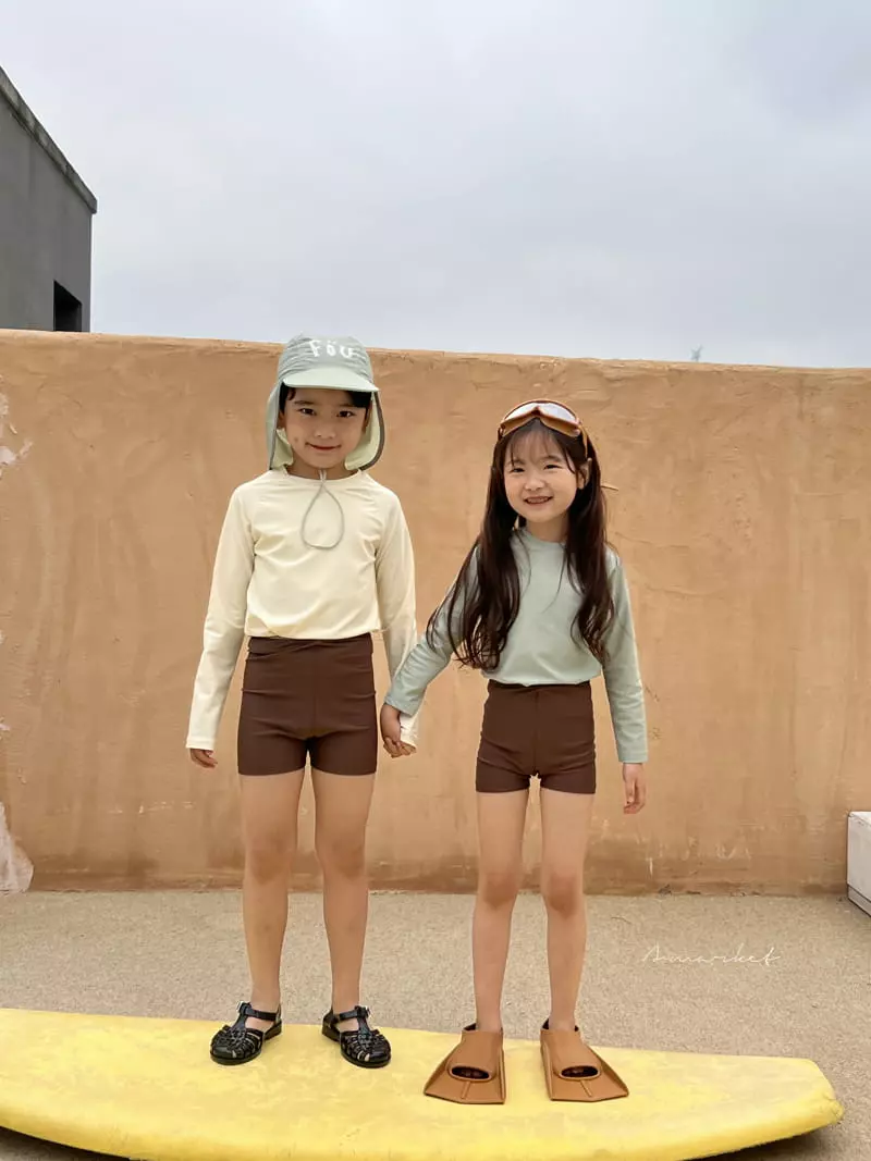 a-Market - Korean Children Fashion - #prettylittlegirls - Half Leggings - 5