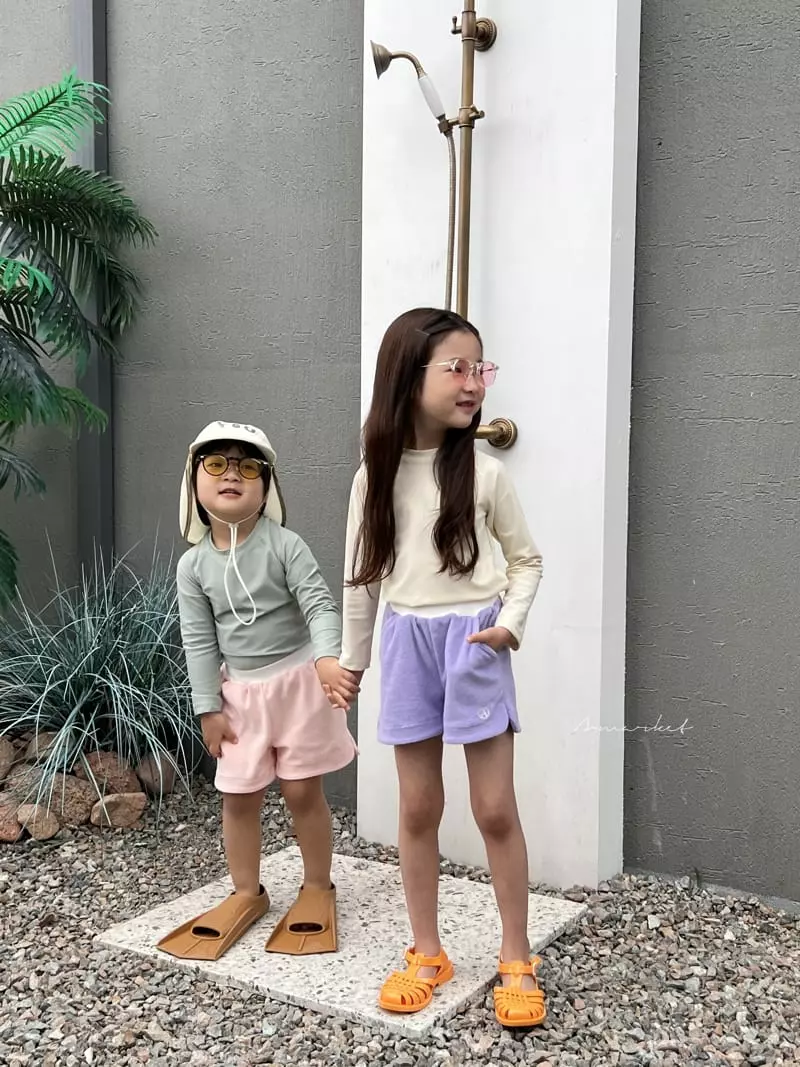 a-Market - Korean Children Fashion - #prettylittlegirls - Terry Shorts - 3