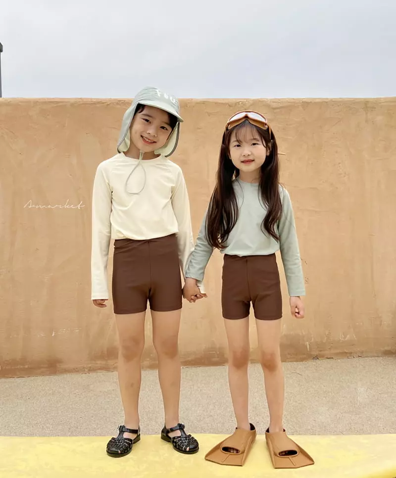 a-Market - Korean Children Fashion - #stylishchildhood - Color Rashgaurd - 9