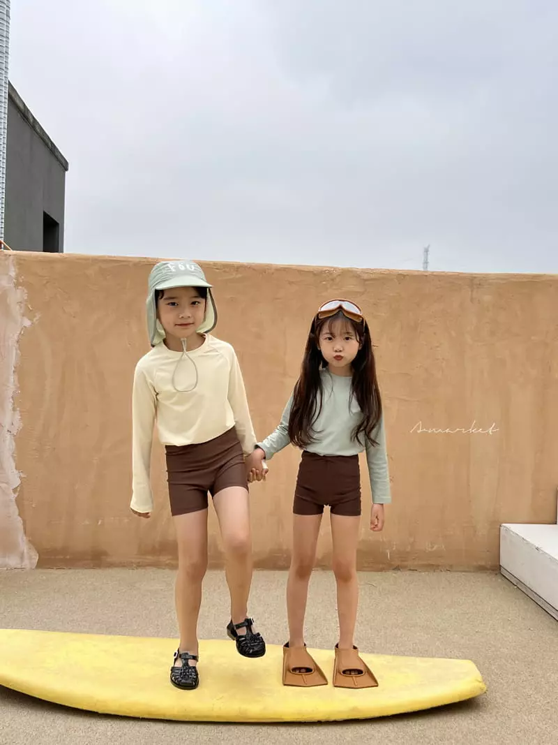 a-Market - Korean Children Fashion - #stylishchildhood - Half Leggings - 8