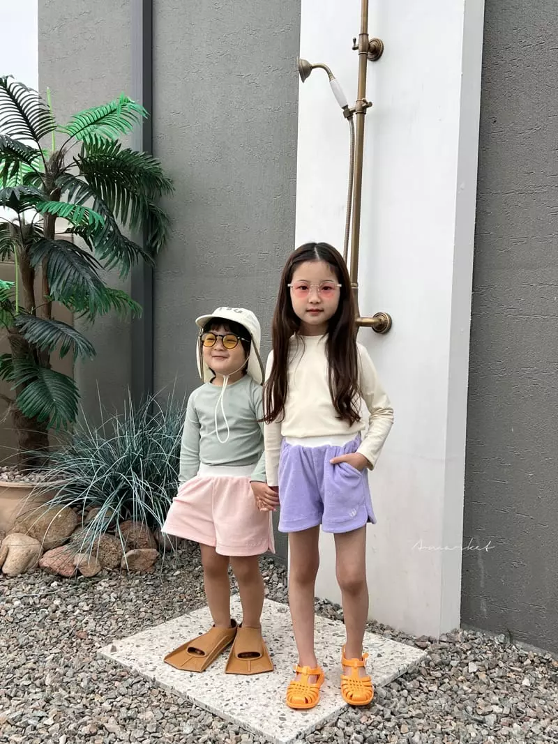 a-Market - Korean Children Fashion - #stylishchildhood - Terry Shorts - 6