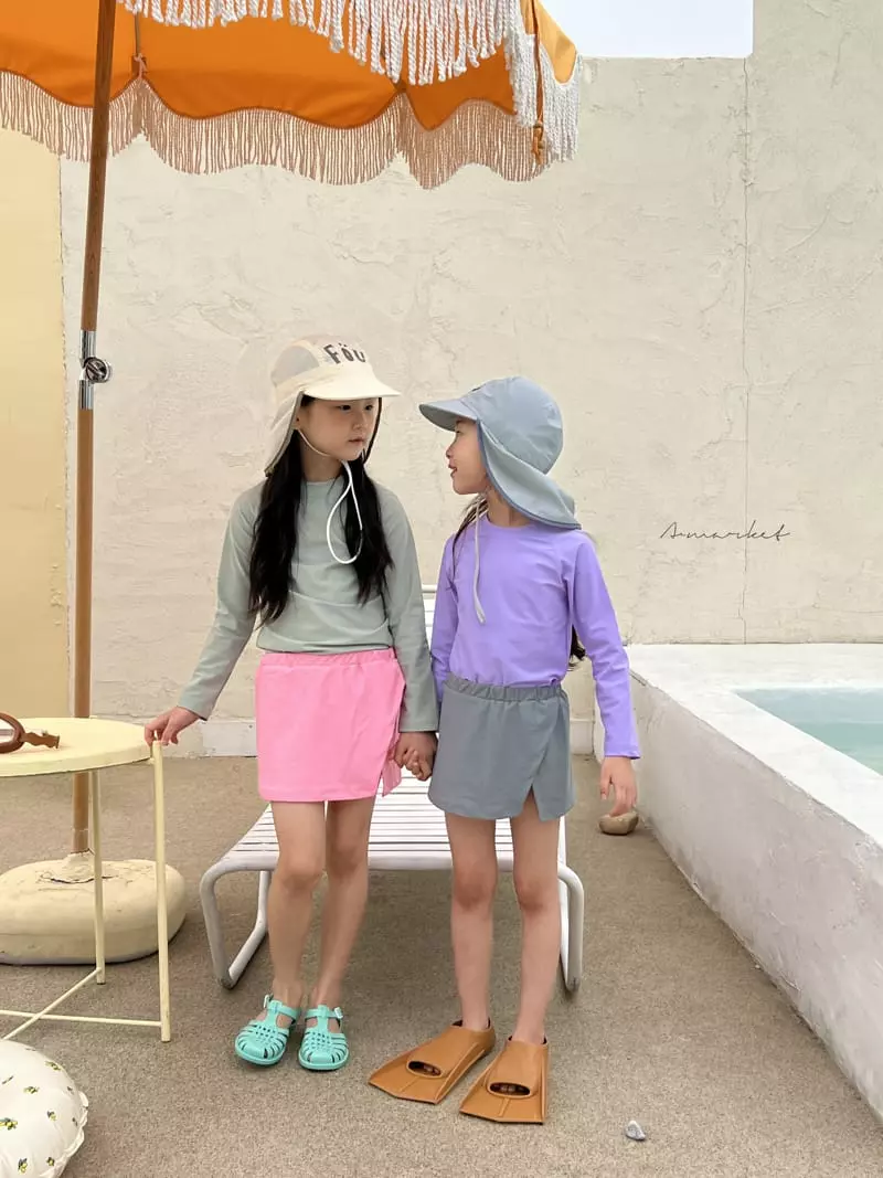 a-Market - Korean Children Fashion - #stylishchildhood - Slit Skrit - 5