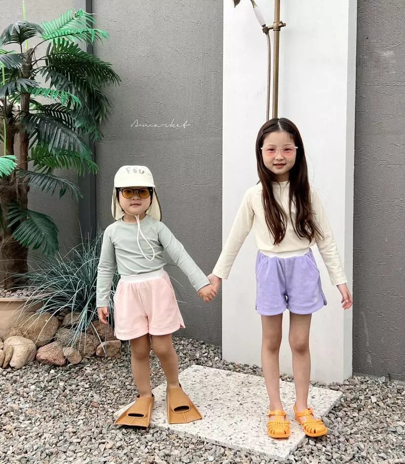 a-Market - Korean Children Fashion - #todddlerfashion - Color Rashgaurd - 7