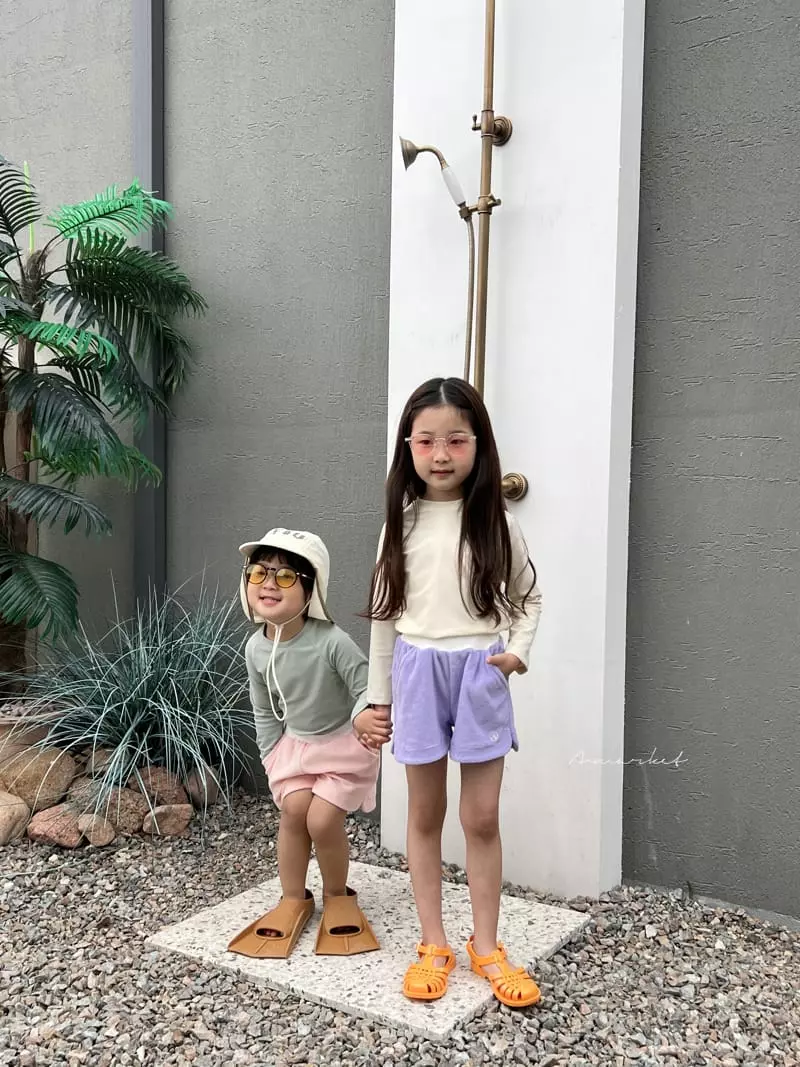 a-Market - Korean Children Fashion - #prettylittlegirls - Terry Shorts - 4