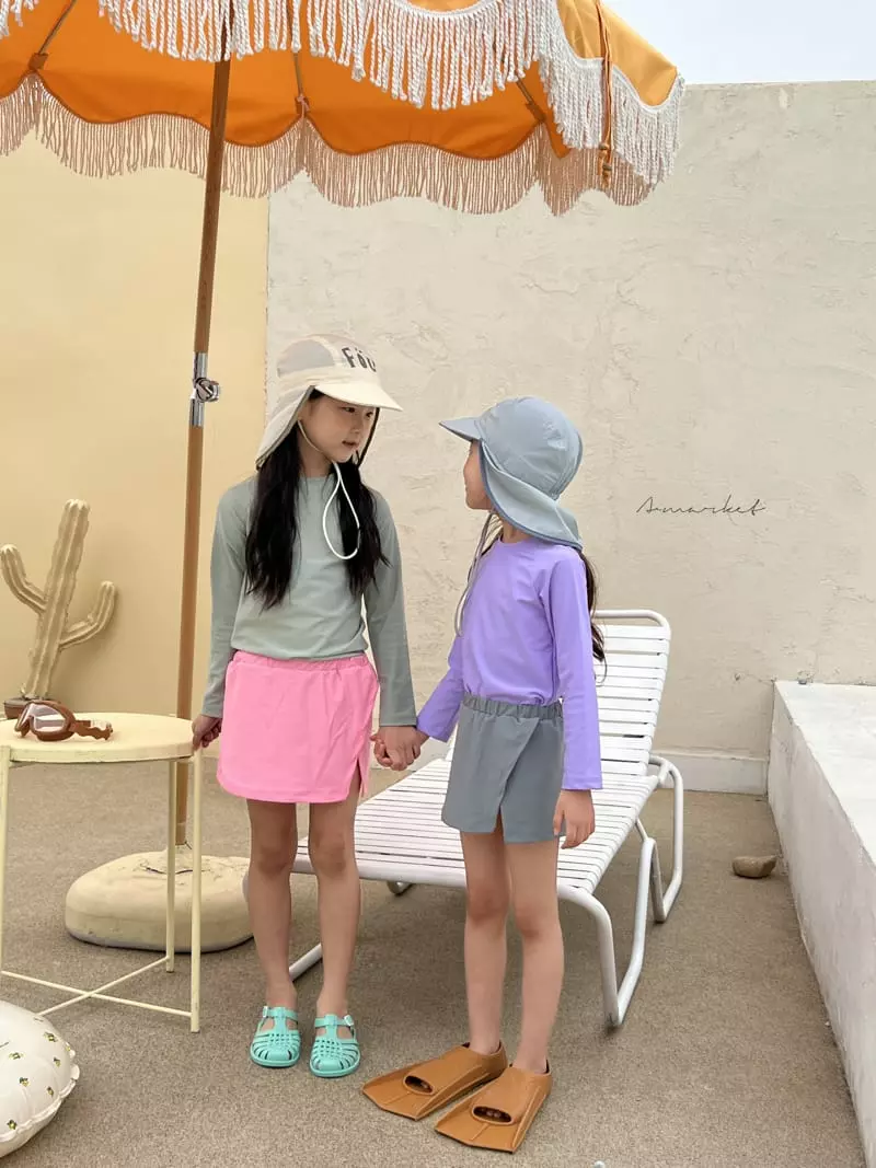 a-Market - Korean Children Fashion - #todddlerfashion - Slit Skrit - 4