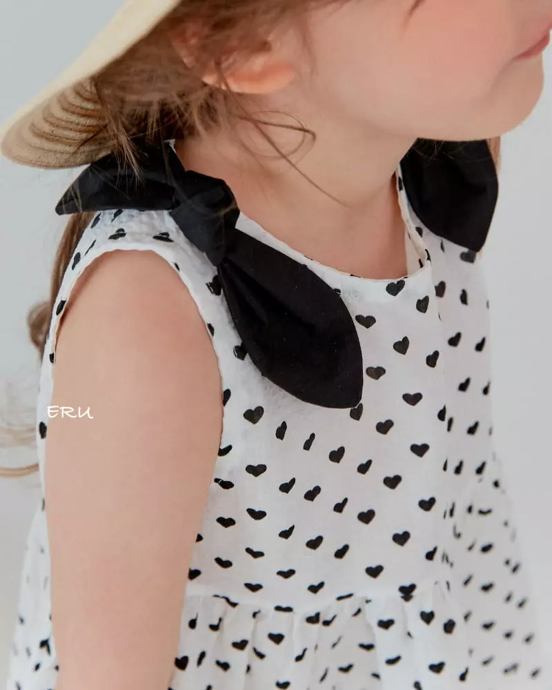 e.ru - Korean Children Fashion - #Kfashion4kids - Heart One-piece