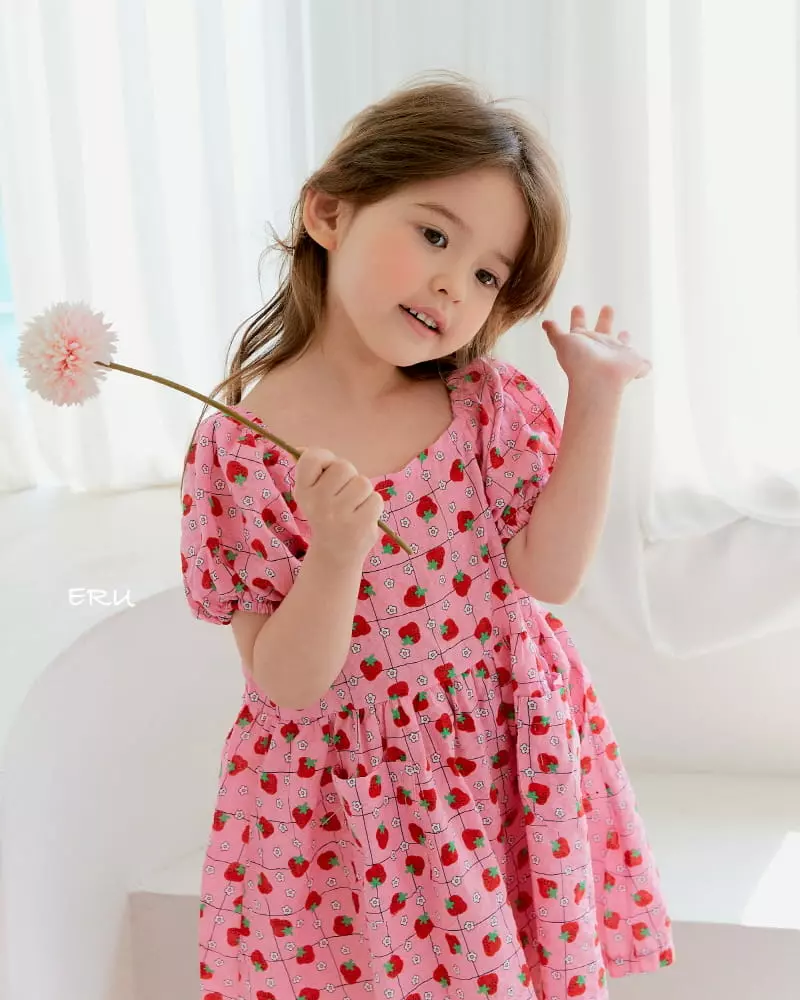 e.ru - Korean Children Fashion - #childofig - Berry One-piece - 8