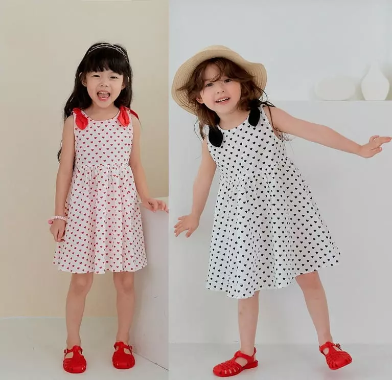 e.ru - Korean Children Fashion - #childofig - Heart One-piece