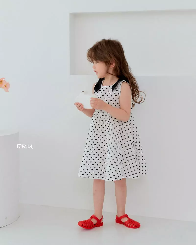 e.ru - Korean Children Fashion - #childrensboutique - Heart One-piece - 10